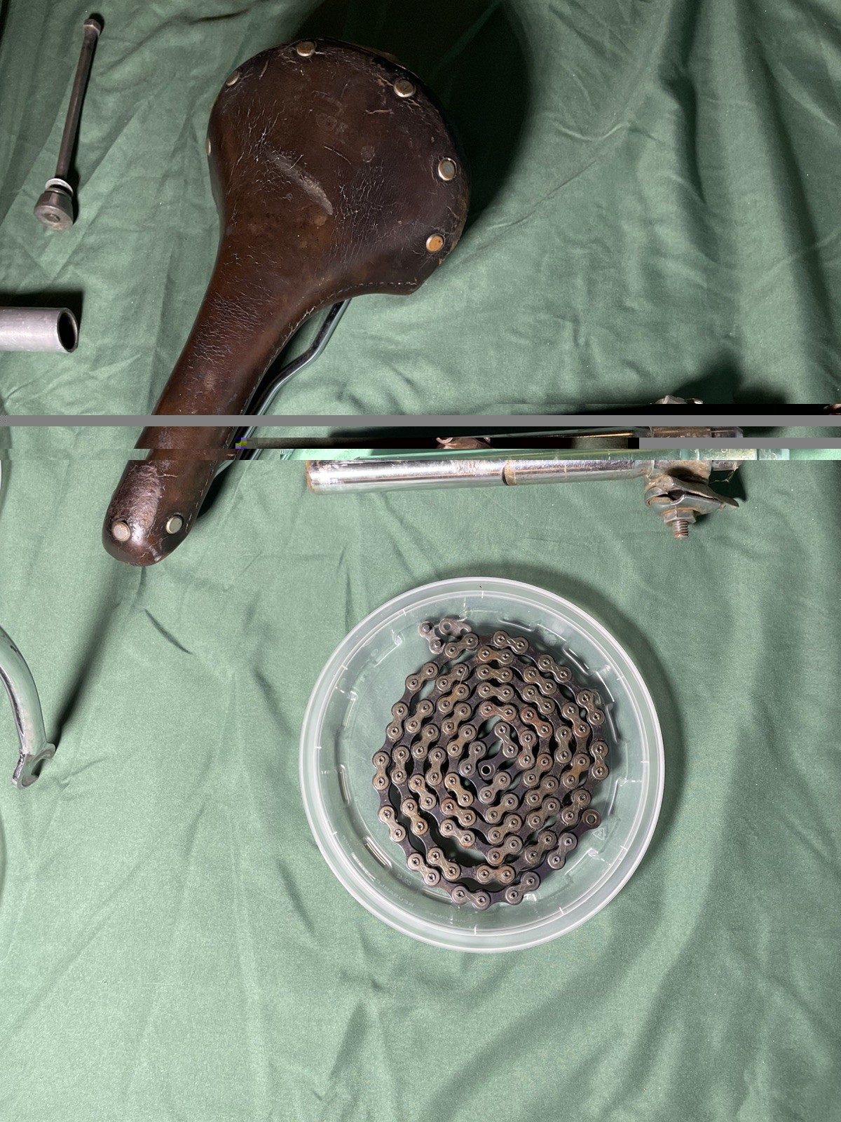 1960 Vintage Rochet Super Special Track Bike 55cm (22”) Made In France **RARE**