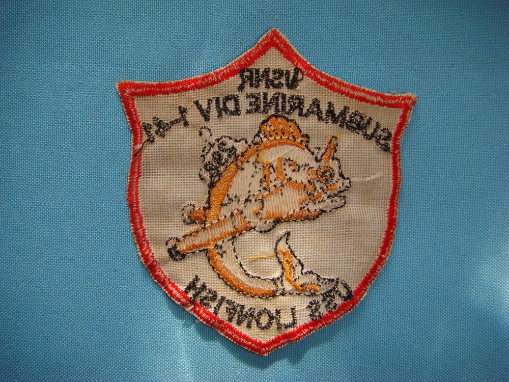 PATCH US NAVY USNR SUBMARINE DIVISION 1-41 USS LIONFISH