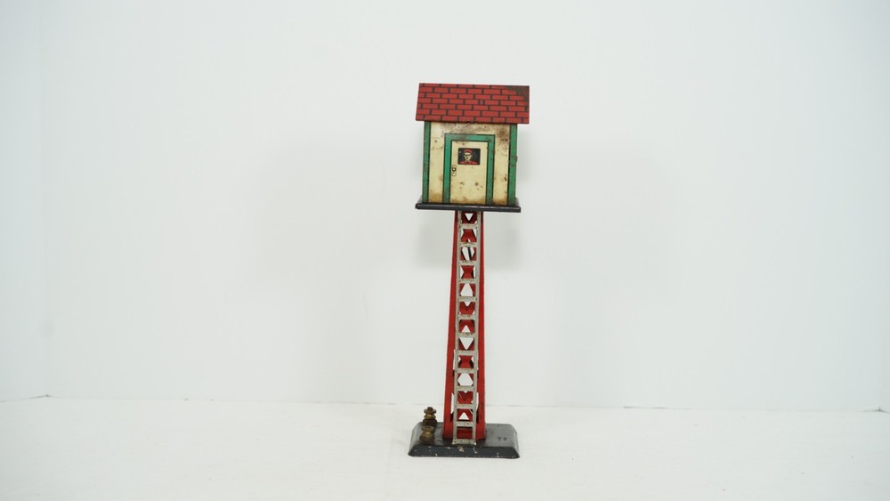 Marx O Scale Radio Control Train Tower w/ Working Light No Box B3