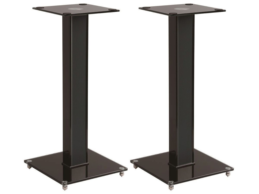 Monoprice Elements Speaker Stand - 18 Inch (Pair) With Cable Management