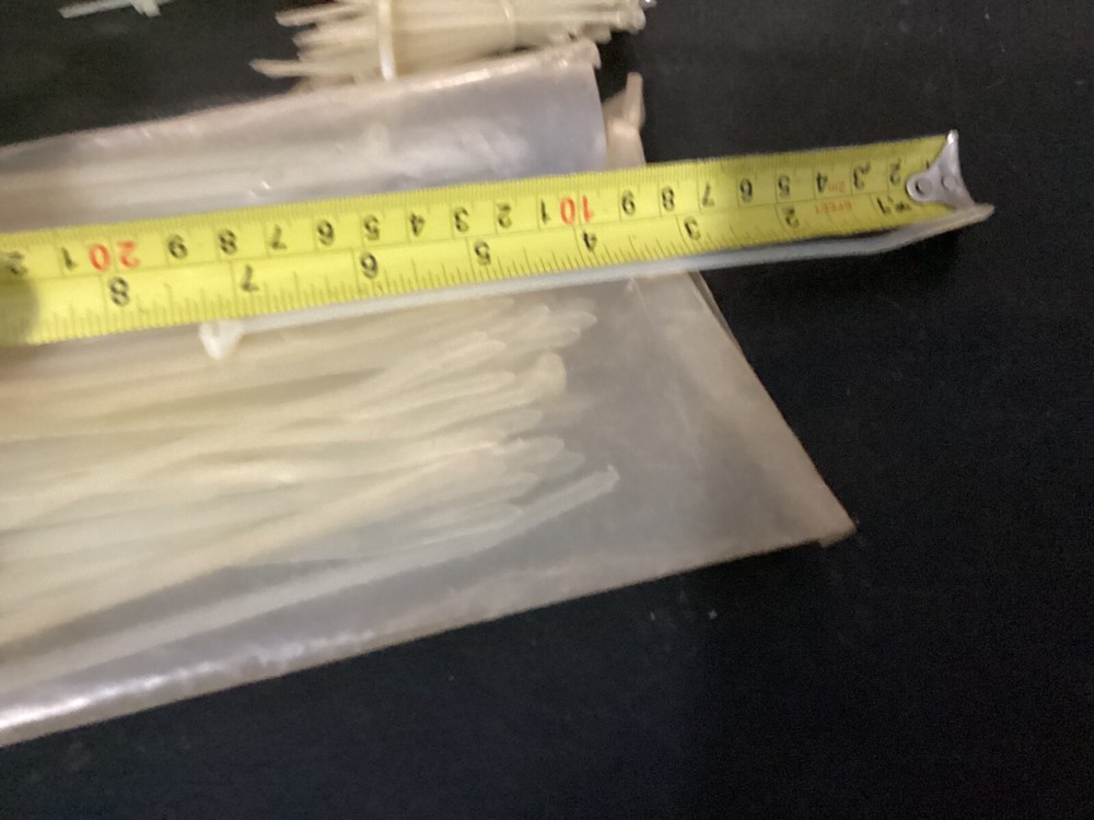 Lot of Assorted Size Plastic Wire Cable Ties