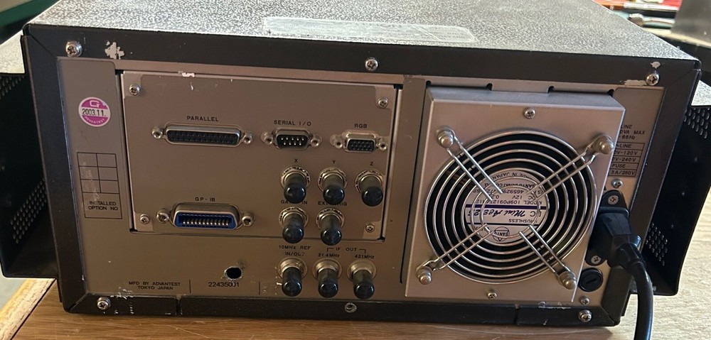 ADVANTEST R3465 Modulation Spectrum Analyzer, 9kHz to 8GHz