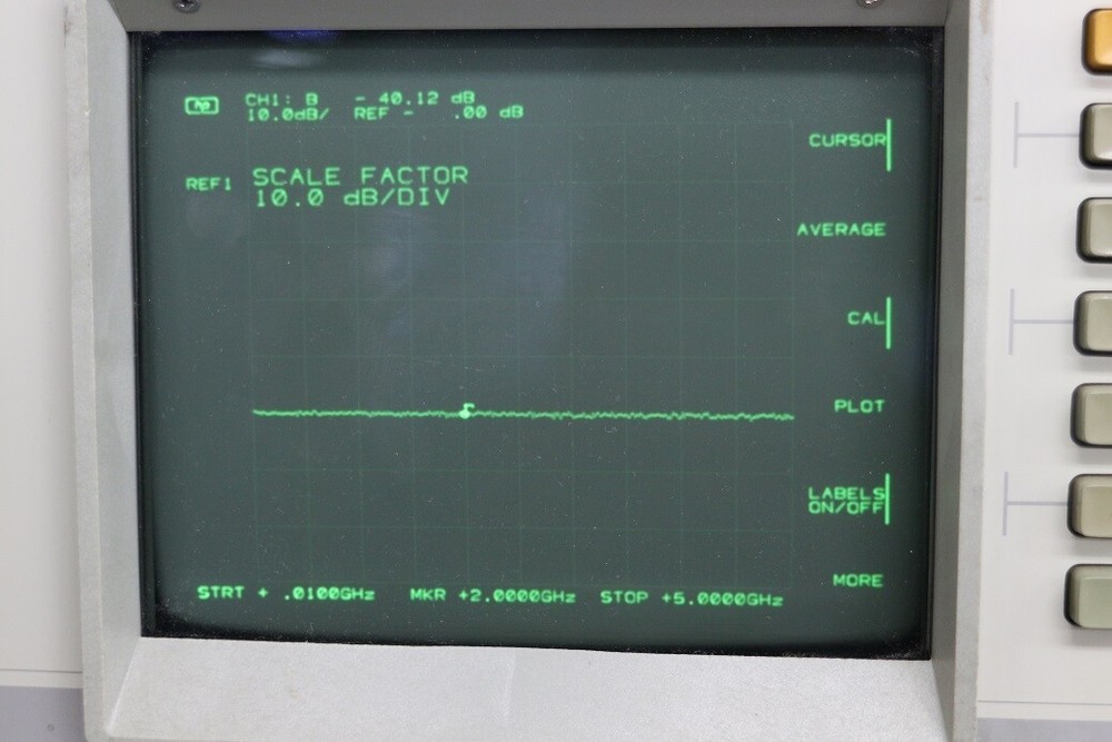 HP 8496A /002 DC-4GHz 110dB Attenuator