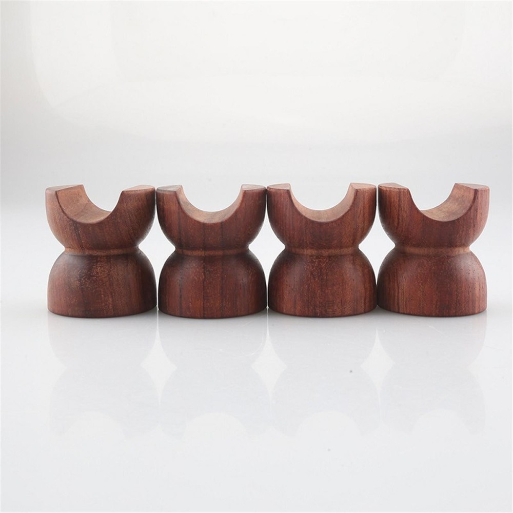 45mm HiFi Rose Wood Speaker Insulation Wire Holder Bracket Support Cable Stand A
