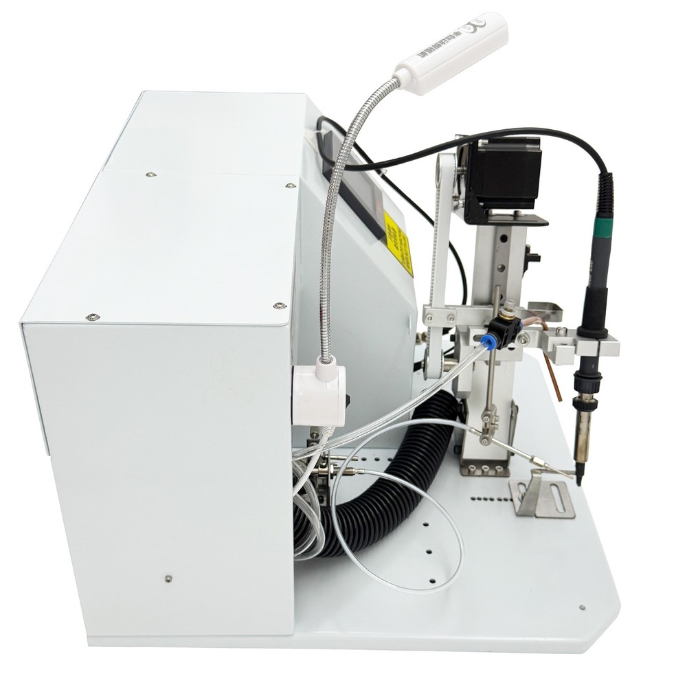 110V Semi-Automatic Foot Pedal Soldering Machine 160W with Precise Temp Control