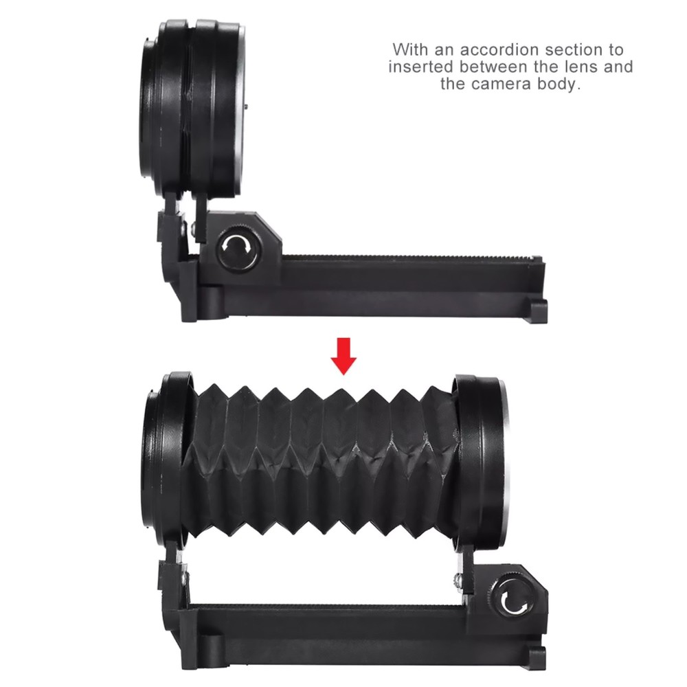 Macro Entension Bellow Focusing Replace Parts For Canon EF Mount Lens EOS Camera