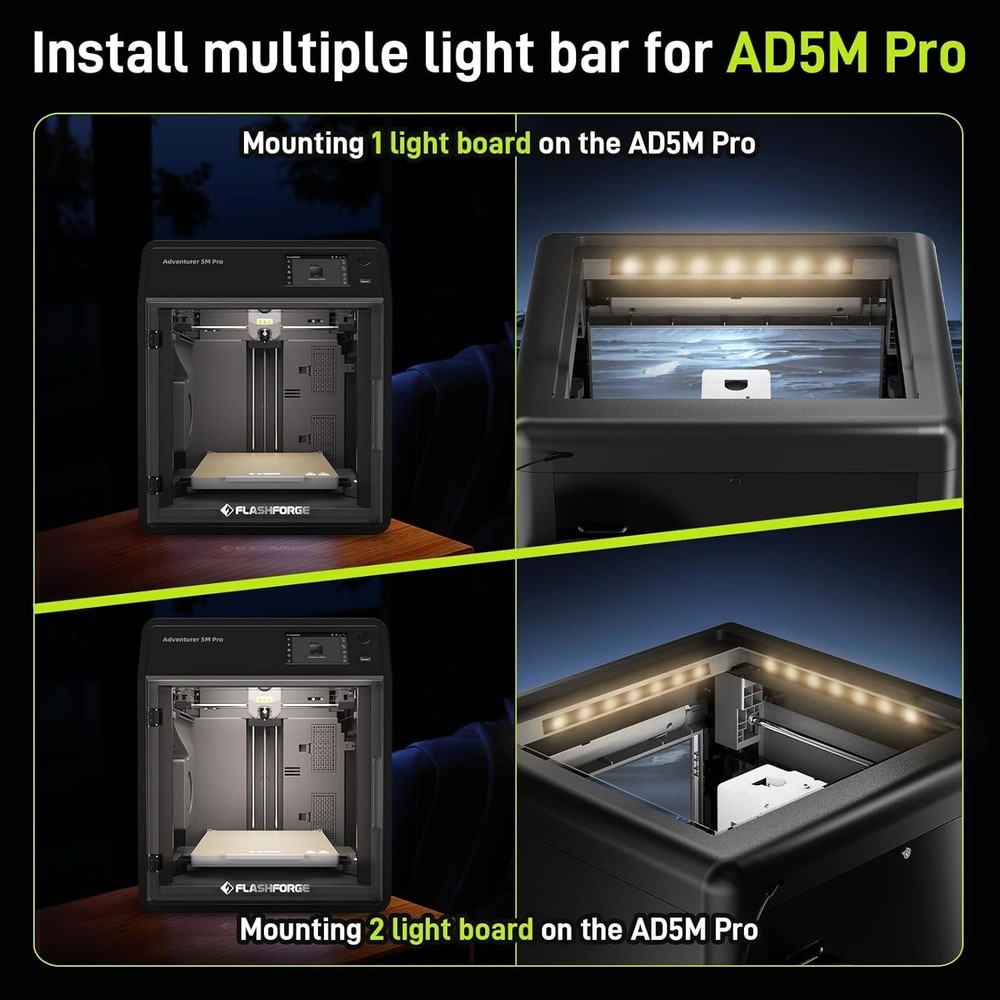 Official Flashforge Adventurer 5M Pro 3D Printer LED Light