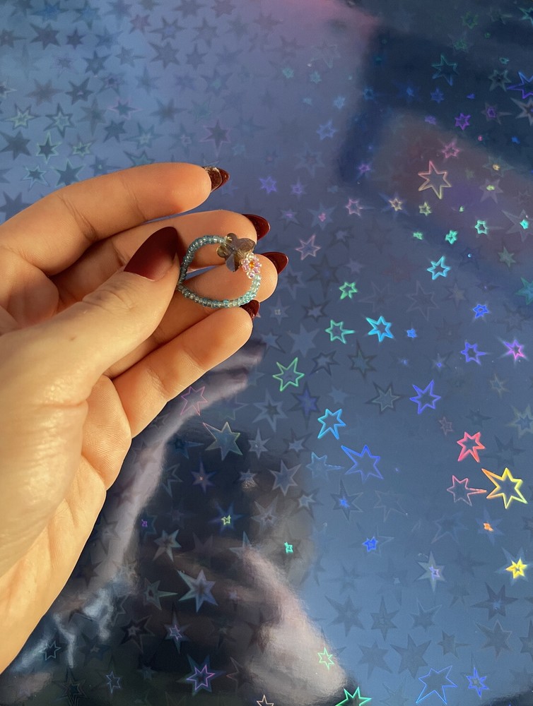 blue butterfly ring 🦋
