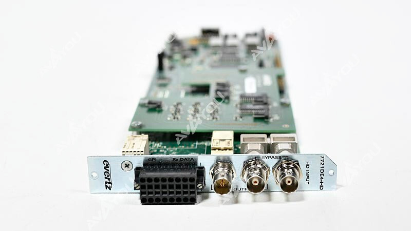 Evertz 7721DE4-HD HD/SD-SDI Quad Data Embedder +3RU