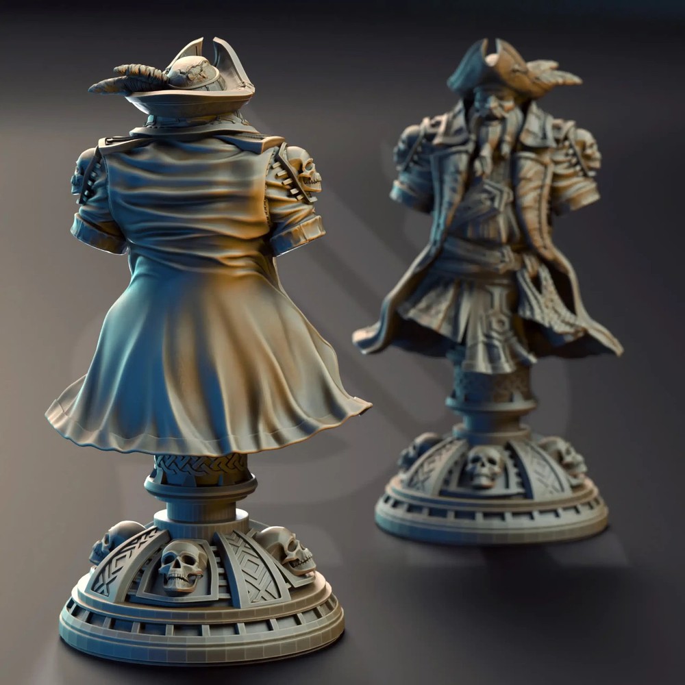 BUST - Baradin Blackbeard, RPG, DnD, Dungeons & Dragons, Tabletop