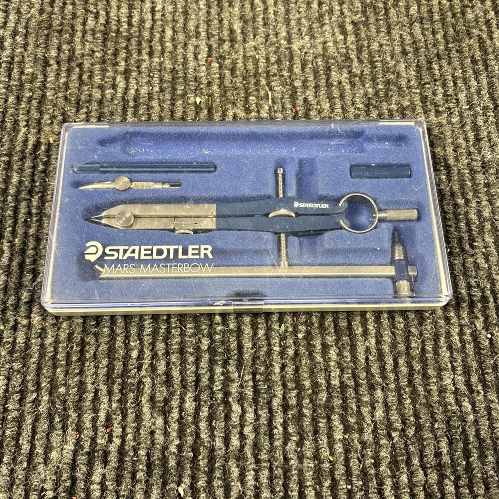 Staedtler Mars Masterbow Drafting Set - Made in Germany - 551 09 A6N Missing 1