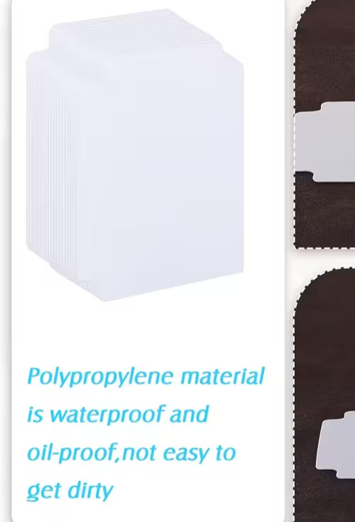 Trading Card Dividers 30 per pack, White, Writeable