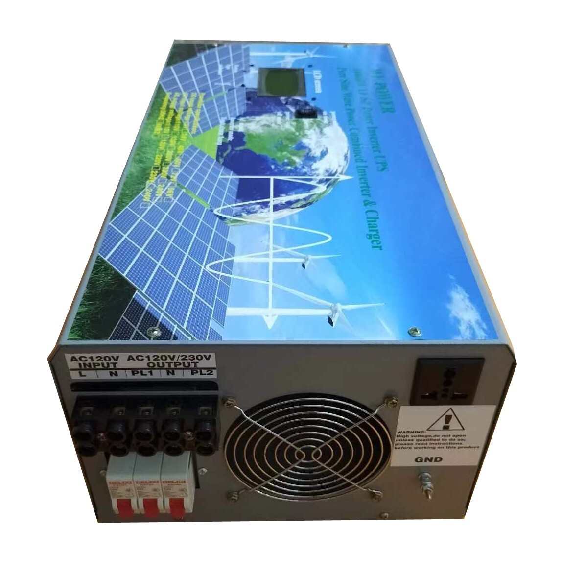 10000W SP Pure Sine Wave Power Inverter 24VDC/110V,220VAC LCD/UPS/ATS/Charger RV