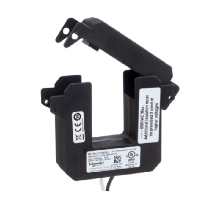 Schneider Electric METSECTLV2010U Split Core Current Transformer UL2808 100A .3V