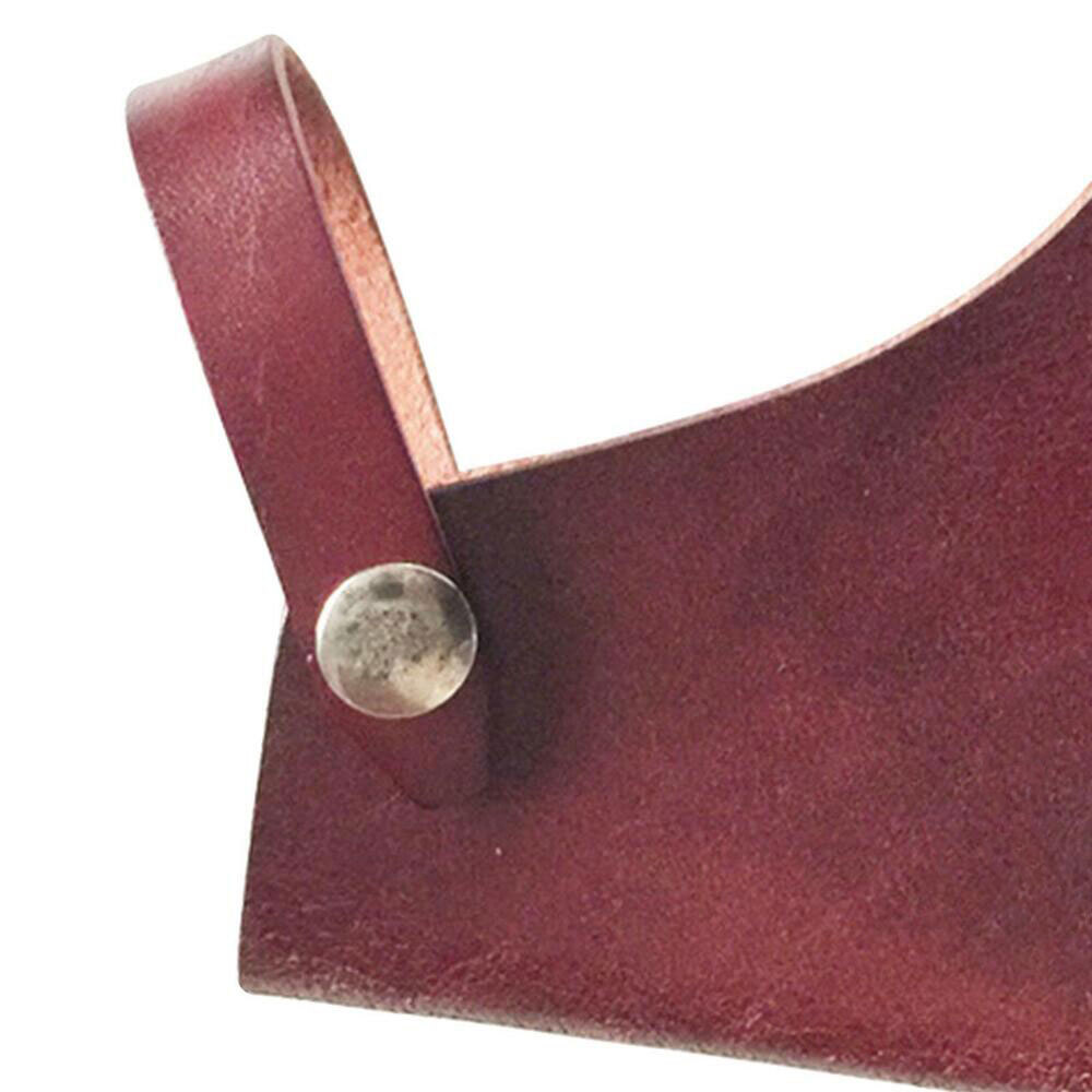 2Pcs Leather Axe Holder Hatchet Lanyard Blade Sheath Head Cover Xmas Gift USA