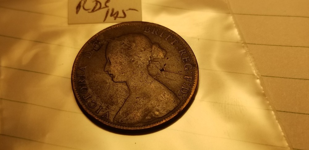 1861 New Brunswick Large Cent Idr33.
