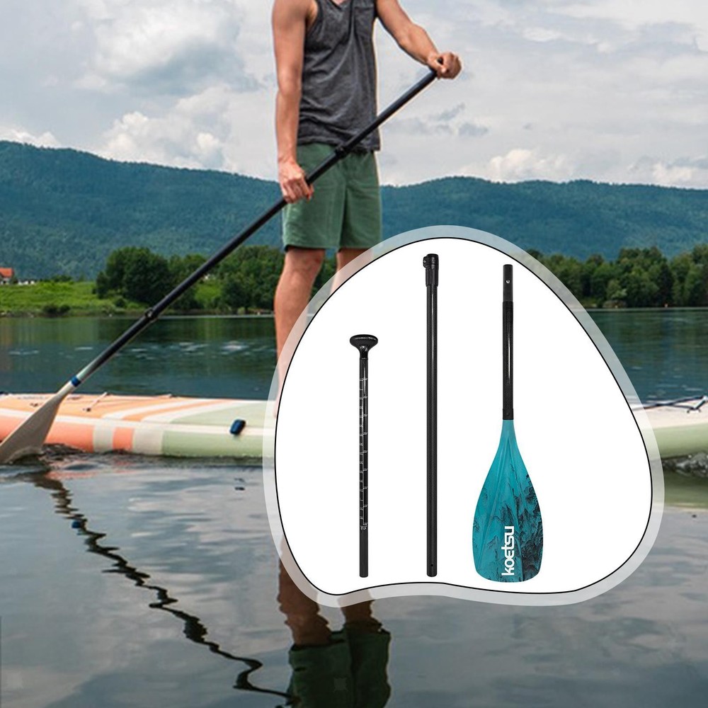 Board Paddle Detachable Lightweight Surfboard Adjustable Paddleboard Paddle