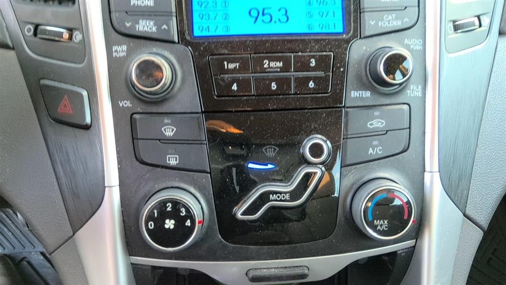 A/C Selector Switch fits 2012 Hyundai Sonata VIN C 8th digit w/o navigatio