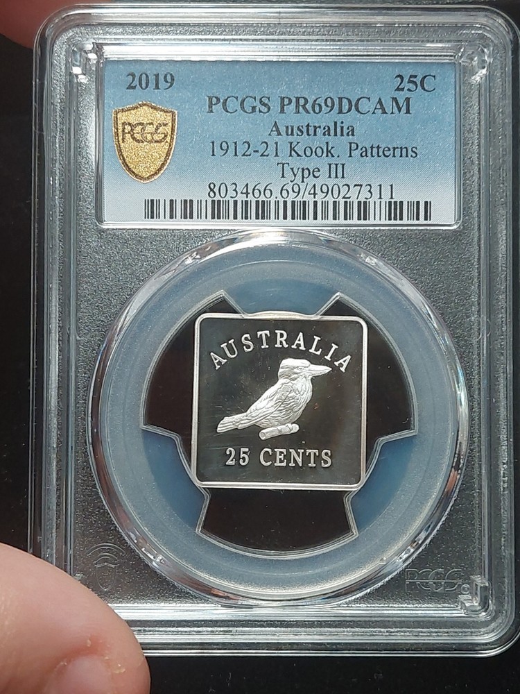Australia 2019 Kook. Patterns 25c Pr69dcam
