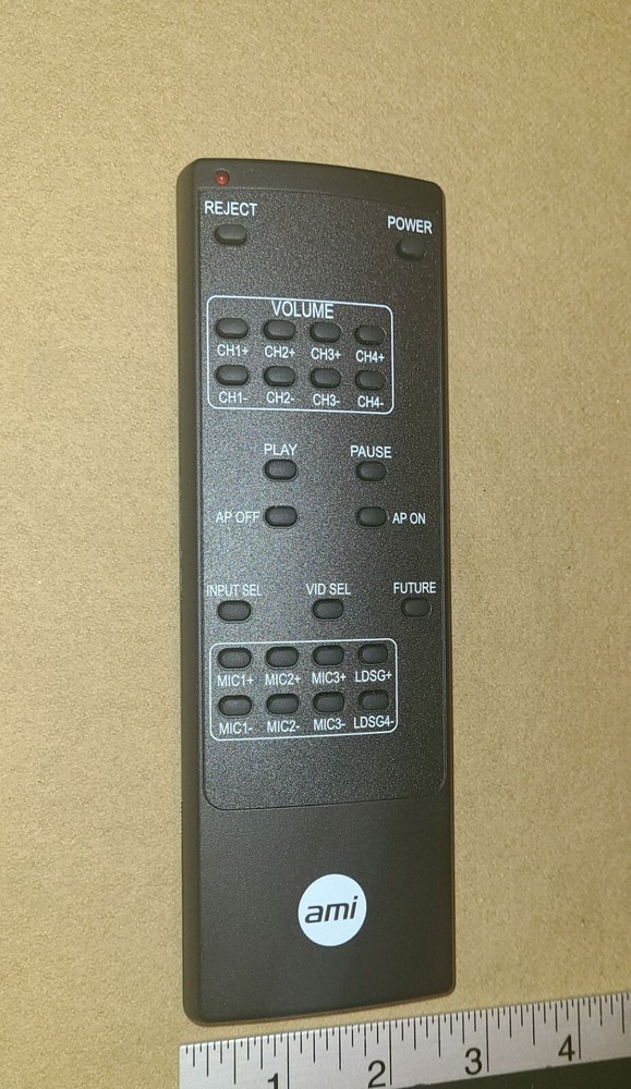 AMI internet jukebox wireless hand held remote control - New