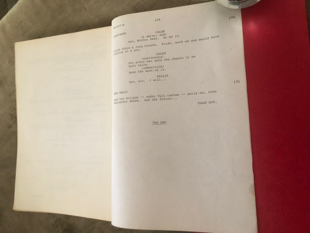 AMERICAN BICENTENNIAL SERIES SCRIPT [1977]