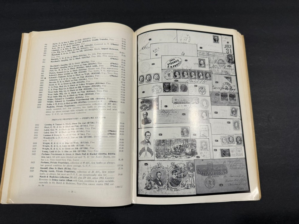 1963-65 Robert Siegel Auction Galleries Stamp Catalogs.....3 Items