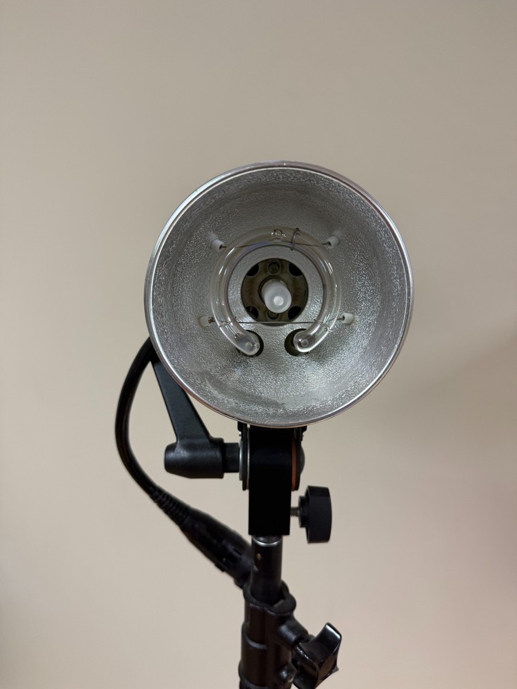 Dynalite M1000 Professional Flash System with Case & 4 Flash heads w/cables