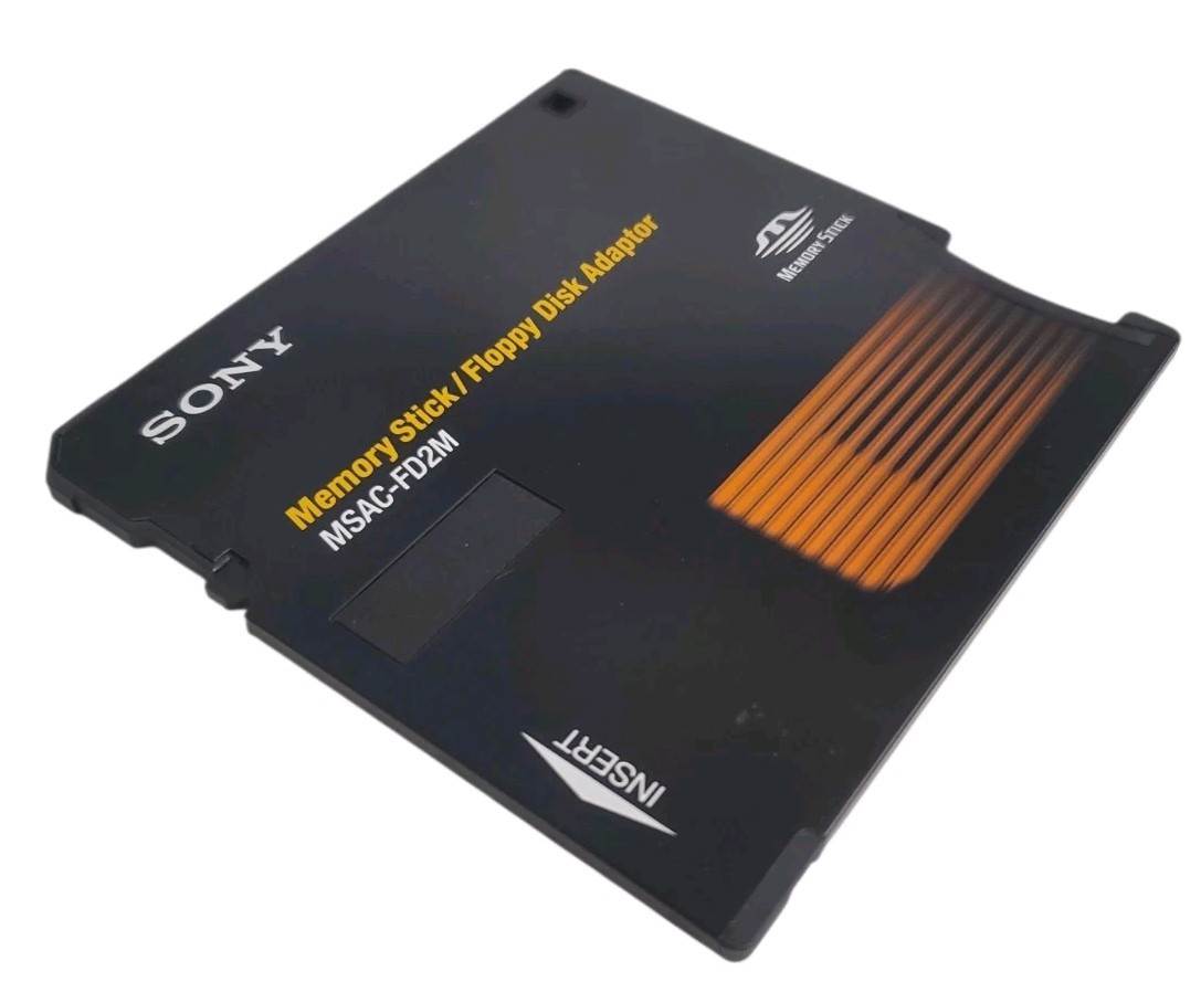 Sony MSAC-FD2M Floppy Disk Adapter for Memory Stick Mavica Flash UNTESTED
