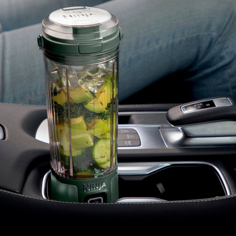Ninja - Blast 18 oz. Portable Blender - Forest Green