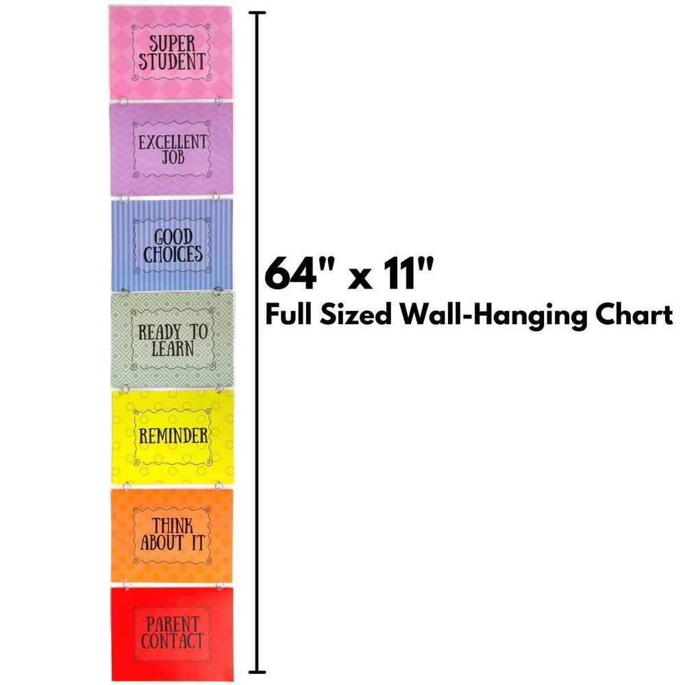 Behavior Chart for Kids Full Sized Wall Hanging Behavior Clip Chart Classroom...