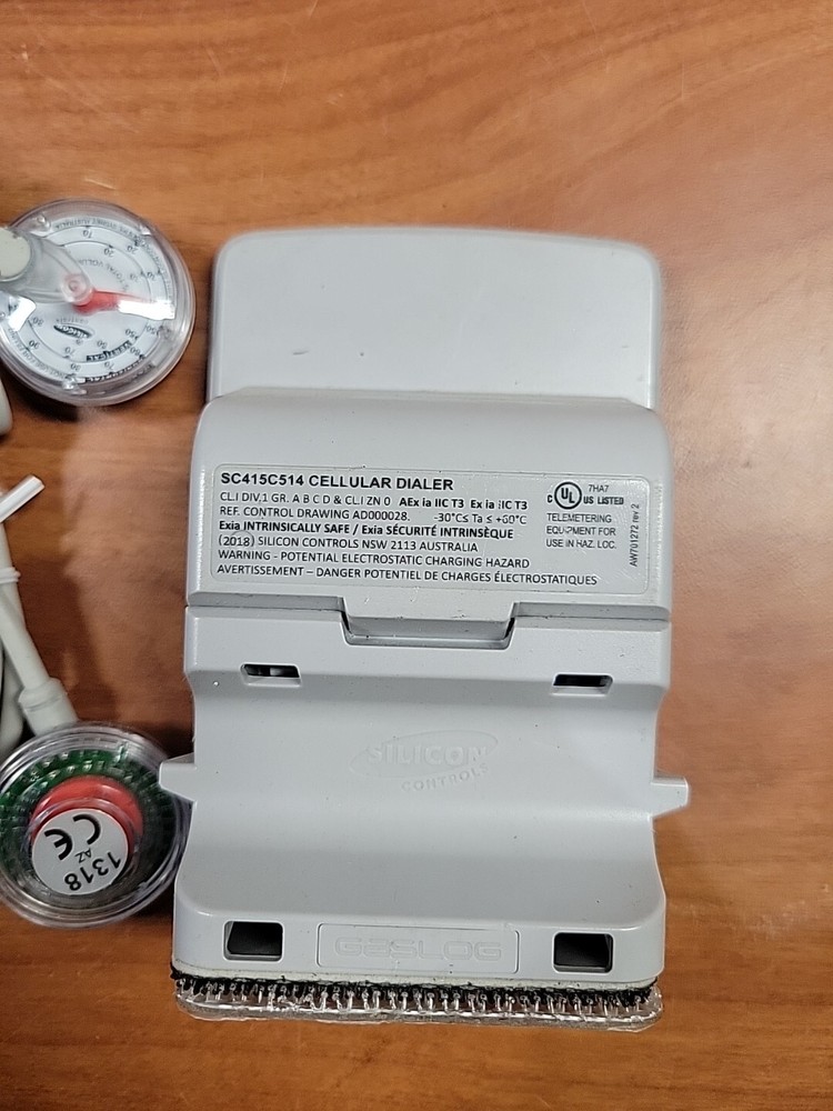 SC415C514 Cellular Dialer W/ (2) Silicon Controls Gauges