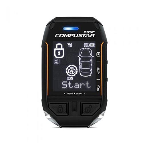 Compustar 2WT11R-SS 2-Way Replacement Control Transmitter PLUS Leather Cover!