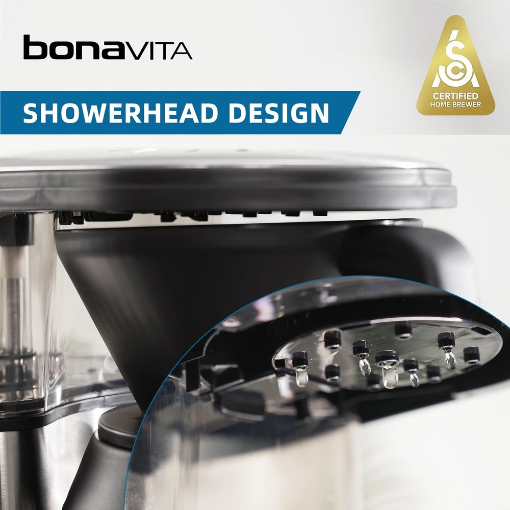 5 Cup Drip Coffee Maker Machine, One-Touch Pour Over, Auto Pause Brewing with...