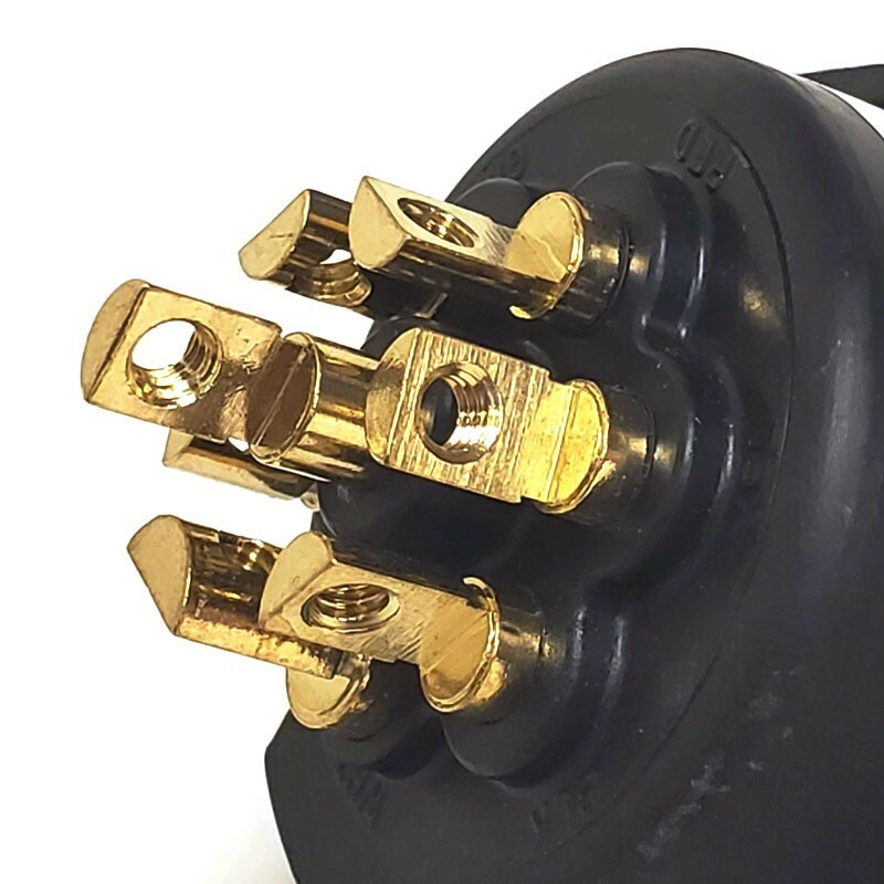 Phillips 16-722 7-Way HeavyDuty STA-DRY 2-Hole Ring Termination Split Pin Socket