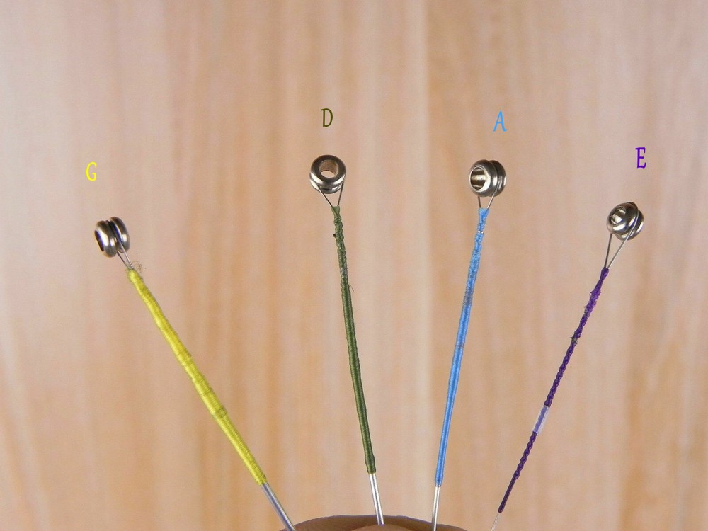 5 Sets Fine Quality Violin Strings Full Set E Ball End G,D,A,E