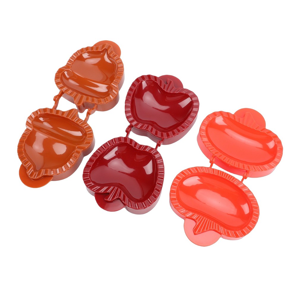 4-3pcs Dough Presser Hand Pie Maker Pumpkin Shaped Fall Mini Pie Press