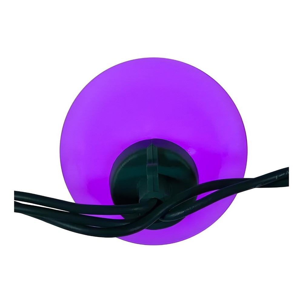 Multicolor Opaque G50 LED Light Set Green Wire