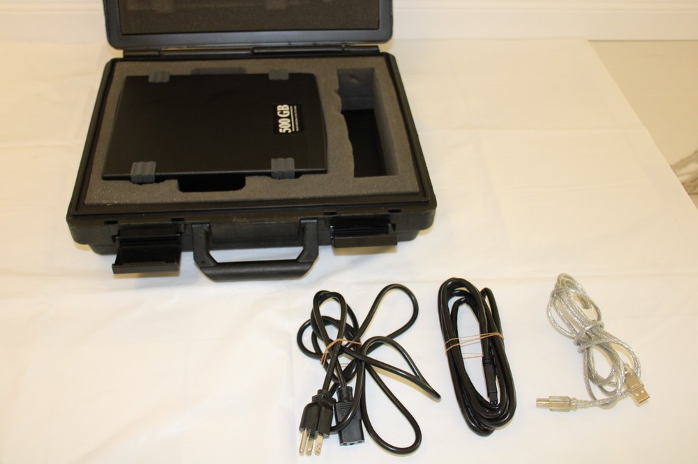 Maxx Digital Edit Vault Pro Audio Video Solution 500GB w/CASE & USB Cables