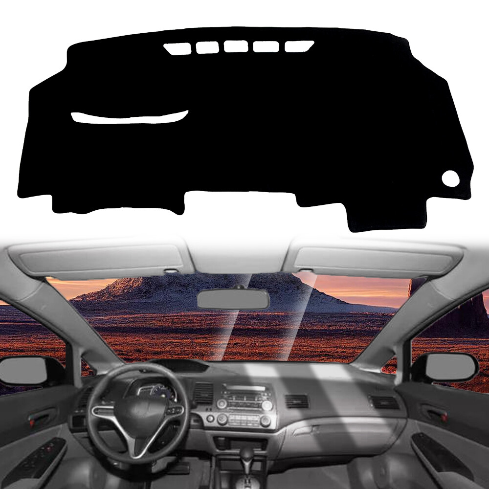 Dash Cover Mat For Honda Civic 2006-2011 Dashboard Mat Sun-proof Interior Pad