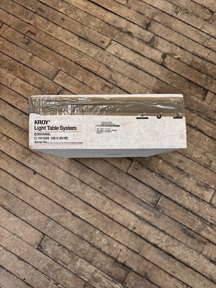 KROY Light Table System Model KDS