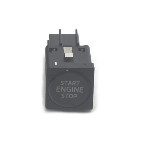 VWIS033B Engine Start Stop Button Switch 5C7959839C Compatible with VW Black
