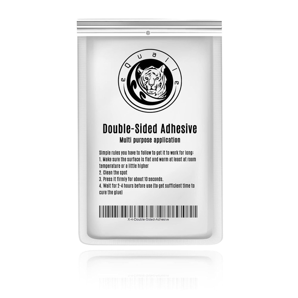 Durable Double-Sided Adhesive Circles – 4 Pack, Ideal for Various Surfaces