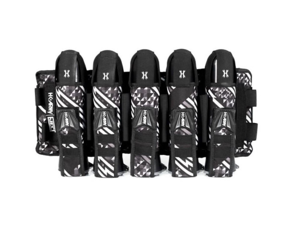 HK Army Eject Paintball Harness Strap Pod Pack 5+4 Graphite NEW