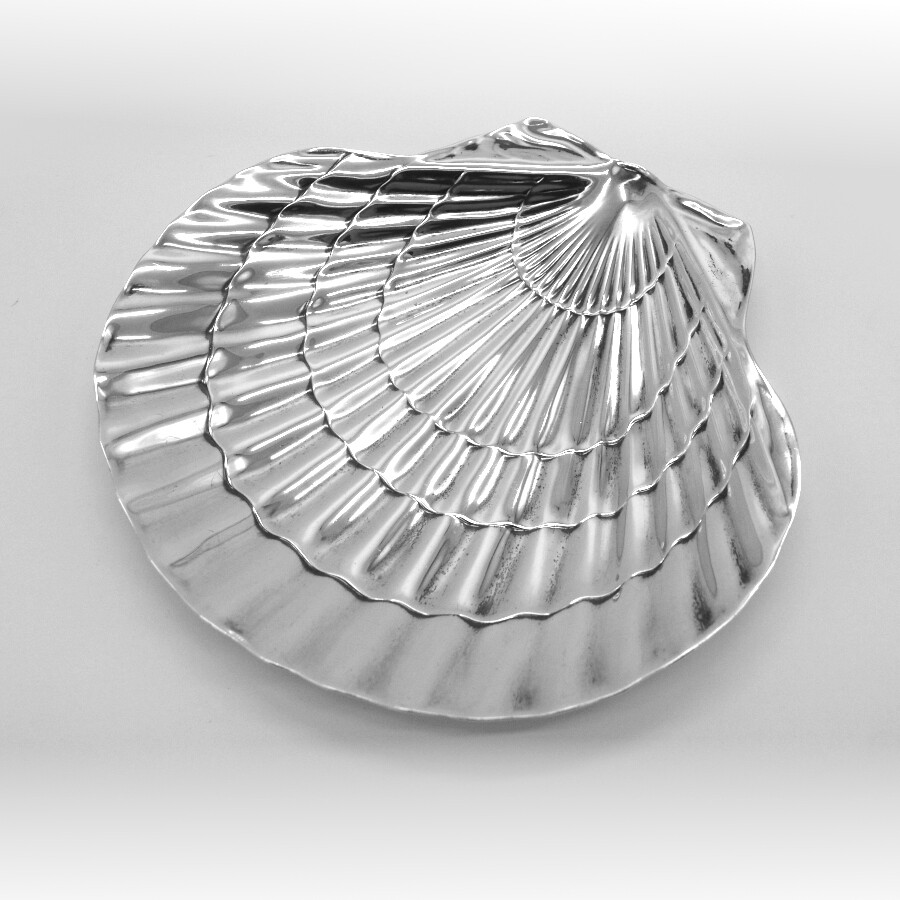 Tiffany Shell Form Bowl Sterling Silver