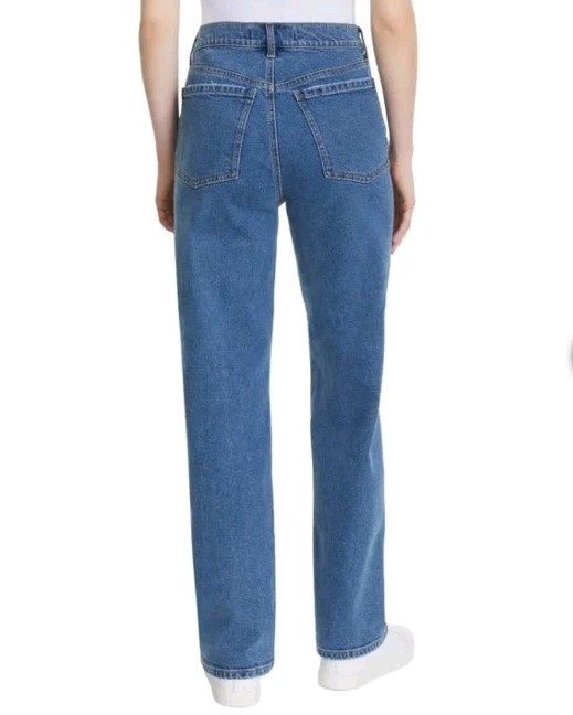 GLORIA VANDERBILT WOMEN'S RELAXED STRAIGHT JEAN HIGH RISE, AUTHENTIC DENIM.