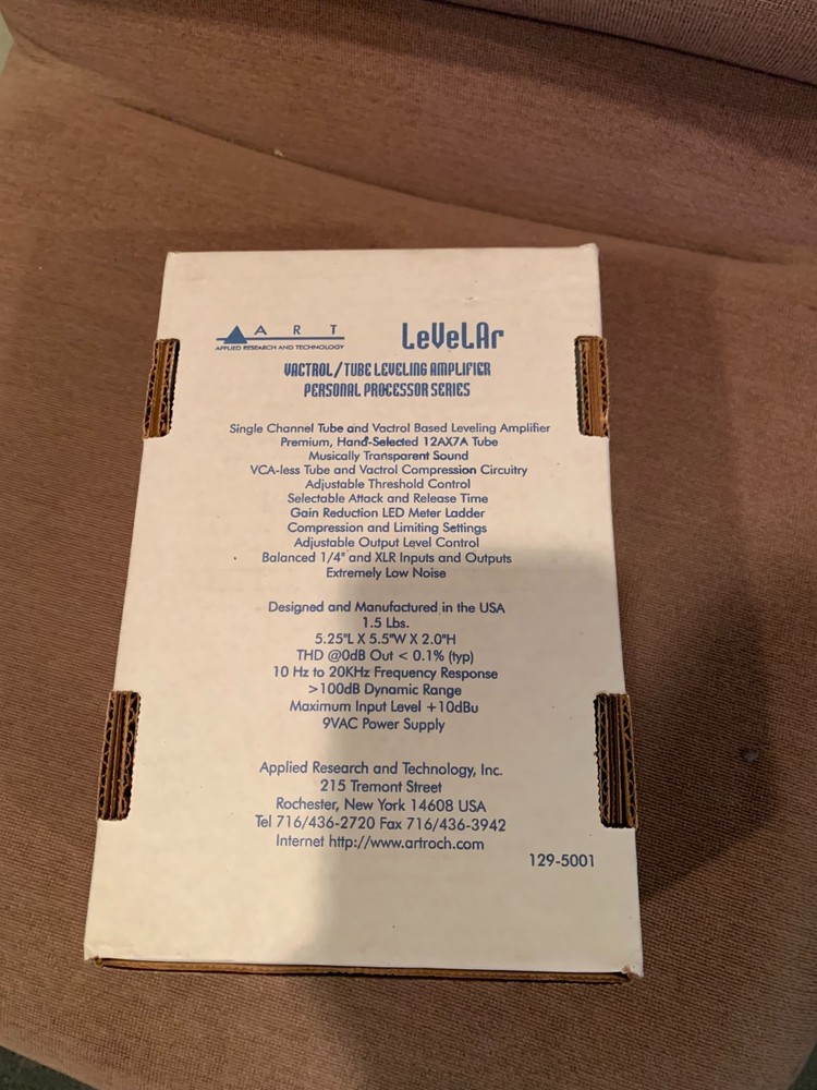 ART Professional Tube Compressor Levelar - Open Box