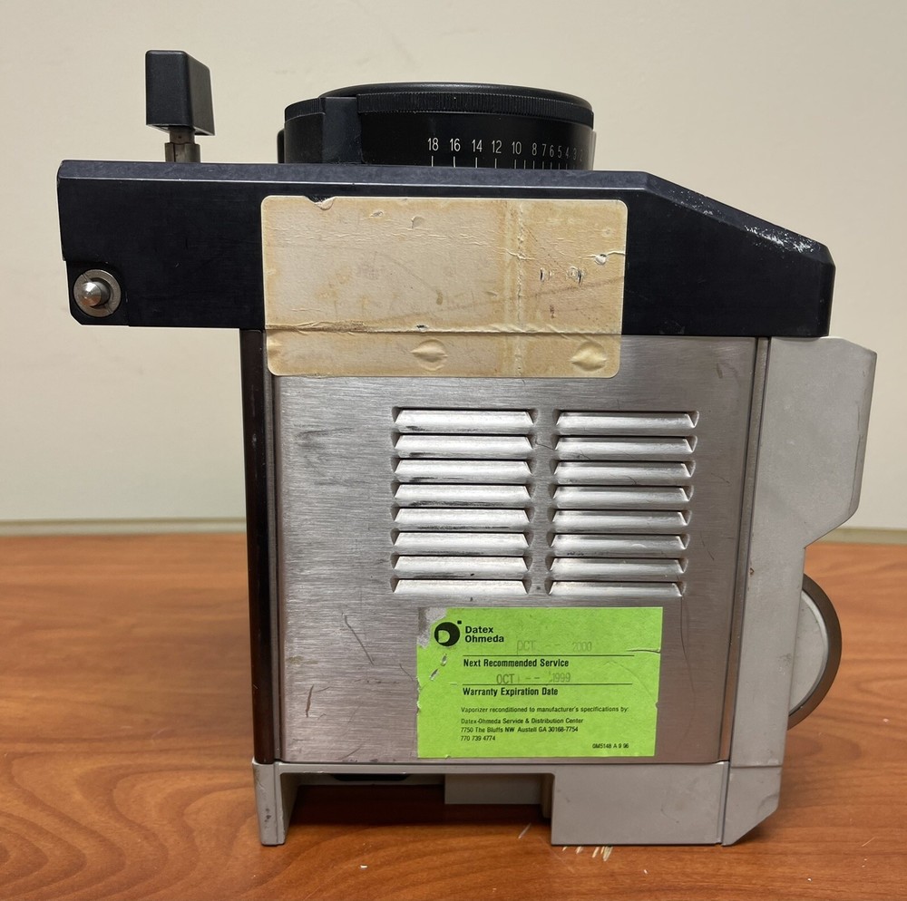 Datex Ohmeda Tec 6 ~ Veterinary Use ONLY ~ Desflurane Vaporizer - UNTESTED