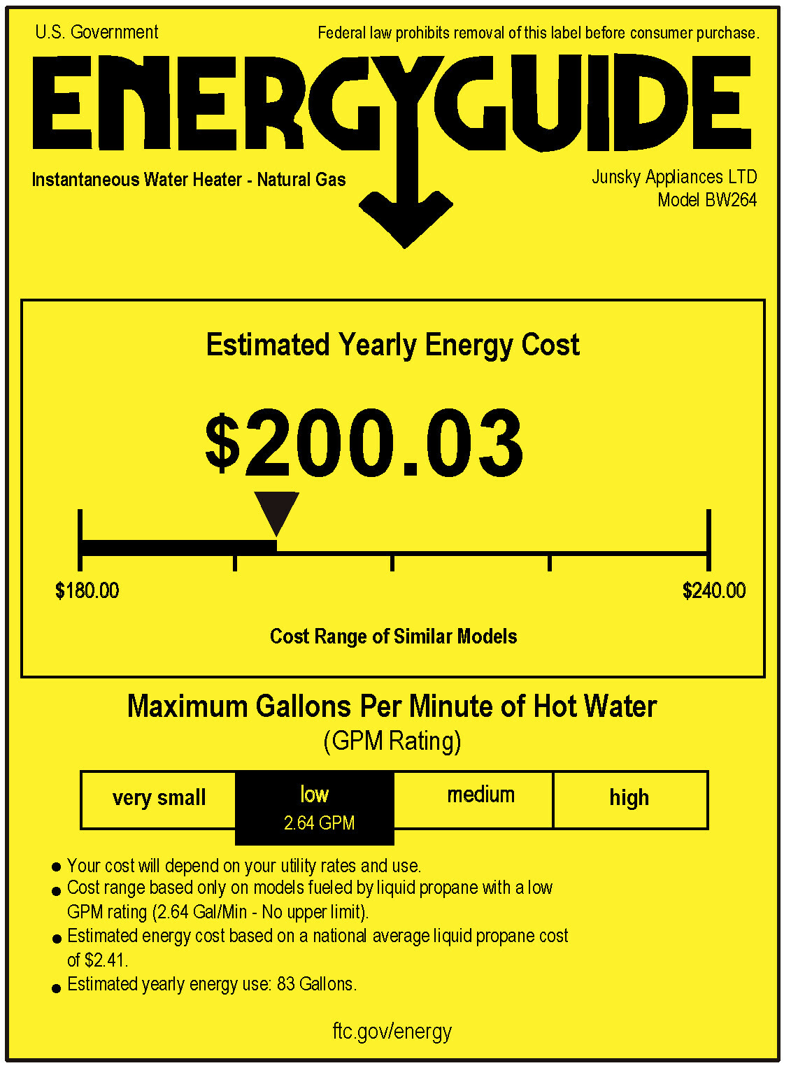 10L 2.64GPM Hot Water Heater Propane Gas Instant Tankless Boiler Shower Kit