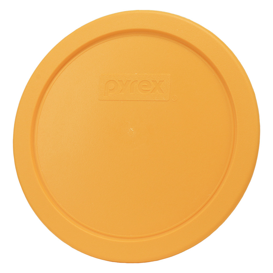 Pyrex 7401-PC 3 Cup Lemon Drop Yellow Lid (2-Packs)