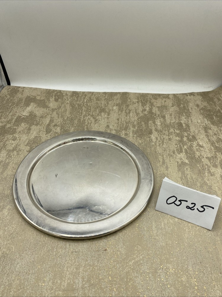 Vintage 1970s Silverplate by Boardman Server Small Dish 8”